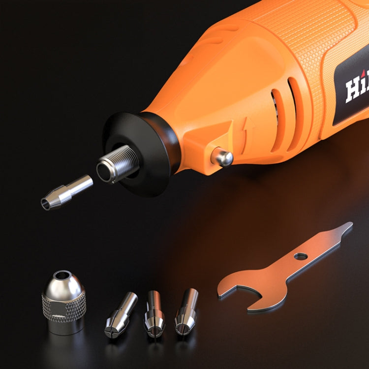 HILDA Power Grinder And Brush Sharpener Set Sharpening Tool Set, EU Plug, Model: With Soft Shaft