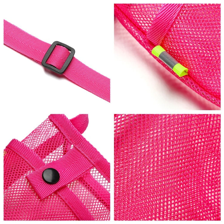 Mesh Fabric Diagonal Outdoor Water Bottle Bag Universal Children Thermos Cup Cover(Black)