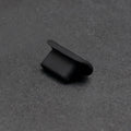 8 Pin Phone Dust Plug Silicone Charging Port Plug(Black)