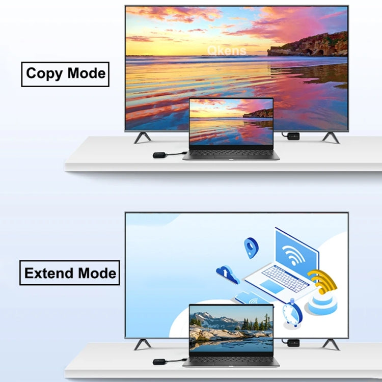 PWAY DT248W-H 30m Wireless HD Screen Projector Office Conference Screen Sharing Device(Type-C Interface)