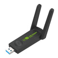1300Mbps Wireless Network Card Gigabit Dual Band 5G Driverless Computer USB Network Card, 600m, 1300m