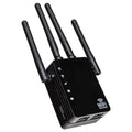 5G/2.4G 1200Mbps WiFi Range Extender WiFi Repeater With 2 Ethernet Ports, US Plug Black, EU Plug White, EU Plug Black, US Plug White