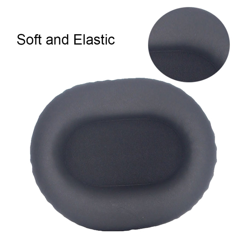 2pcs For Sony WH-CH710N/CH720N/CH700N Headphone Sponge Cover Leather Earmuffs, WH-CH710N/CH720N/CH700N(Black), WH-CH710N/CH720N/CH700N(Blue)