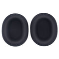 2pcs For Sony WH-1000XM5 Headphone Sponge Leather Case Earmuffs, WH-1000XM5(Black), WH-1000XM5(Platinum Silver)