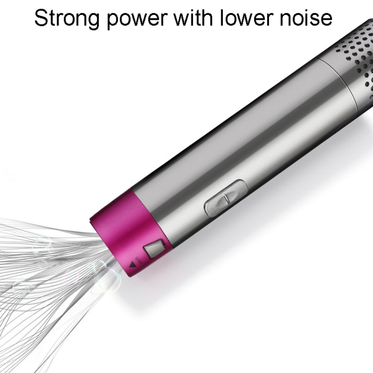 5 In 1 Hot Air Comb Automatic Curling Iron Square Model Hair Styling Comb Curling And Straightening, Plug: UK Plug