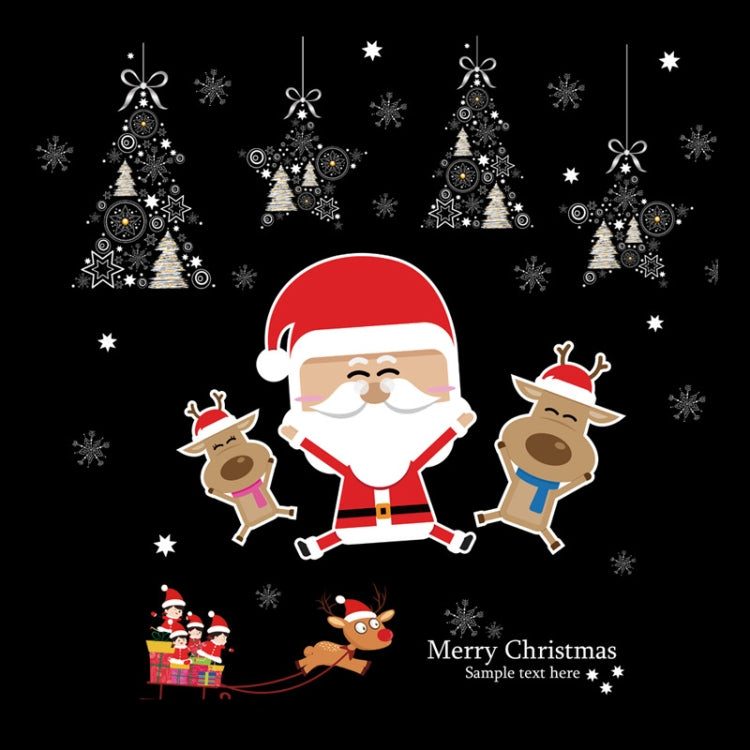 Christmas Window Decoration Poster Santa Claus Elk Snowflake Glass Wall Stickers, SD-01 45x60cm, SD-02 45x60cm, SD-03 30x90cm, SD-05 30x90cm, SD-12 30x90cm, SD-2203 30x45cm, SD-2204 30x45cm, SD-2205 30x45cm, SD-2206 45x60cm, SD-2207 45x60cm            ...