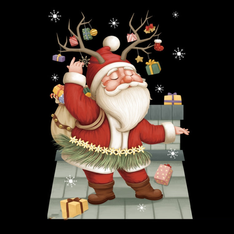 Christmas Window Decoration Poster Santa Claus Elk Snowflake Glass Wall Stickers, SD-01 45x60cm, SD-02 45x60cm, SD-03 30x90cm, SD-05 30x90cm, SD-12 30x90cm, SD-2203 30x45cm, SD-2204 30x45cm, SD-2205 30x45cm, SD-2206 45x60cm, SD-2207 45x60cm            ...