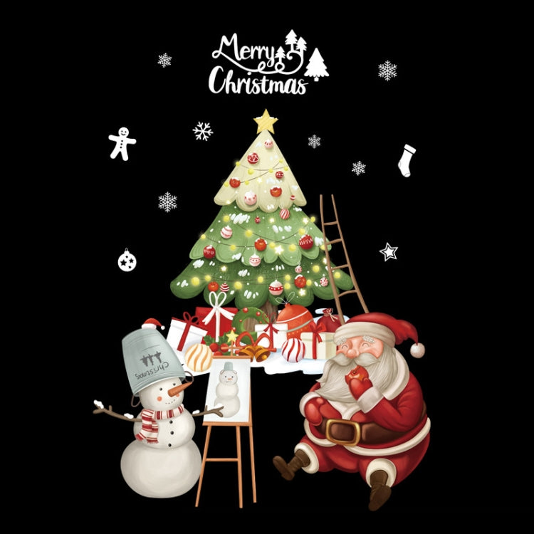 Christmas Window Decoration Poster Santa Claus Elk Snowflake Glass Wall Stickers, SD-01 45x60cm, SD-02 45x60cm, SD-03 30x90cm, SD-05 30x90cm, SD-12 30x90cm, SD-2203 30x45cm, SD-2204 30x45cm, SD-2205 30x45cm, SD-2206 45x60cm, SD-2207 45x60cm            ...