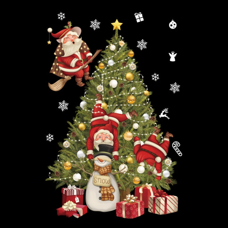 Christmas Window Decoration Poster Santa Claus Elk Snowflake Glass Wall Stickers, SD-01 45x60cm, SD-02 45x60cm, SD-03 30x90cm, SD-05 30x90cm, SD-12 30x90cm, SD-2203 30x45cm, SD-2204 30x45cm, SD-2205 30x45cm, SD-2206 45x60cm, SD-2207 45x60cm            ...