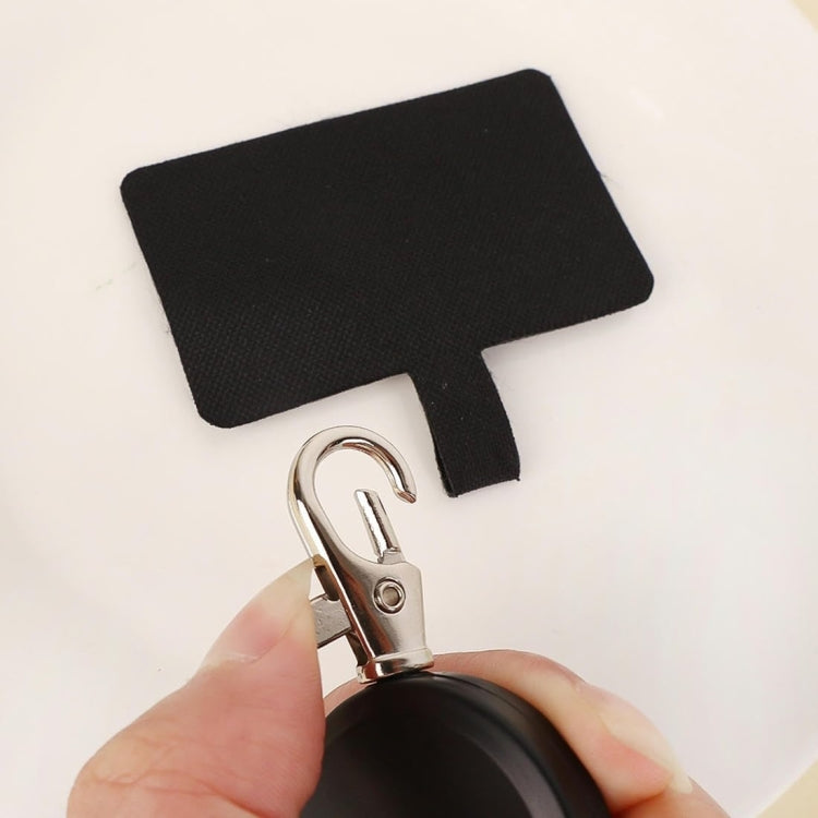 Mobile Phone Anti-lost Neck Strap Lanyard Detachable Hanging Chain(Black)