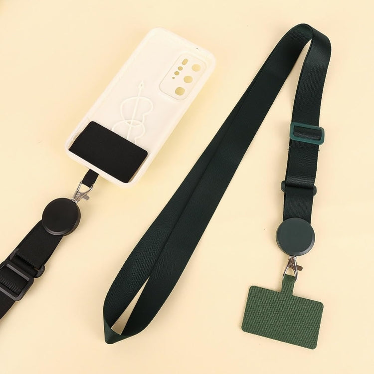 Mobile Phone Anti-lost Neck Strap Lanyard Detachable Hanging Chain(Black)
