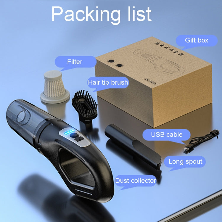 Rechargeable Small Handheld Car Dustbuster Vacuum Cleaner With Powerful Suction For Car And Home