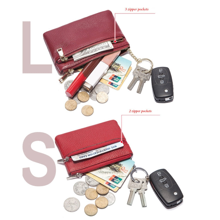 HUMERPAUL WX2010 Ladies Leather Mini Wallet Portable Coin Purse And Card Holder, S, L