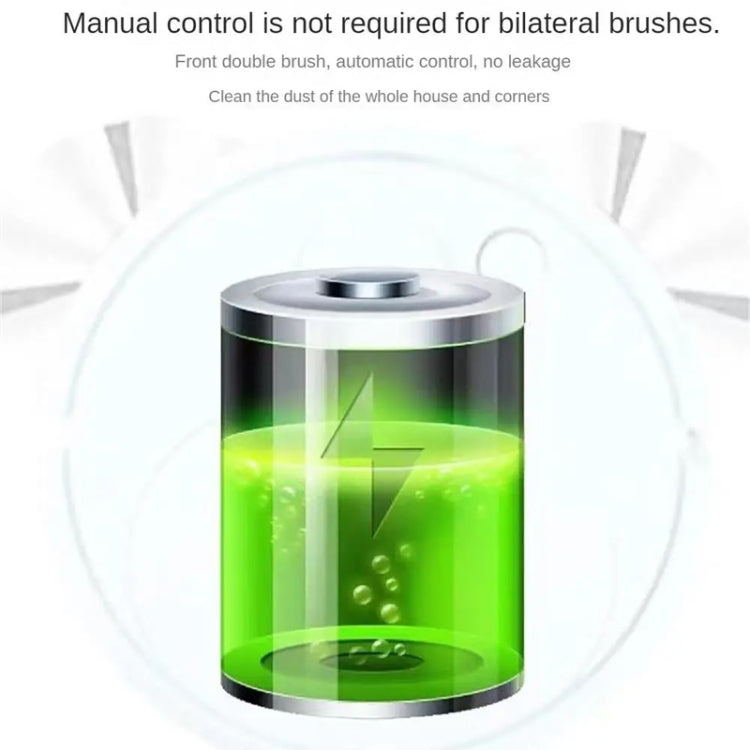 Intelligent Screening Robot USB Charging Automatic Cleaning Machine Vacuum Cleaner(Black)
