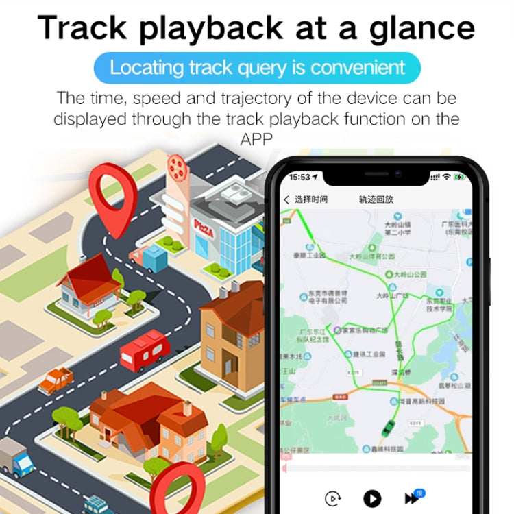 2G Car Motorcycle Waterproof GPS Tracking Locator(Box Packing)