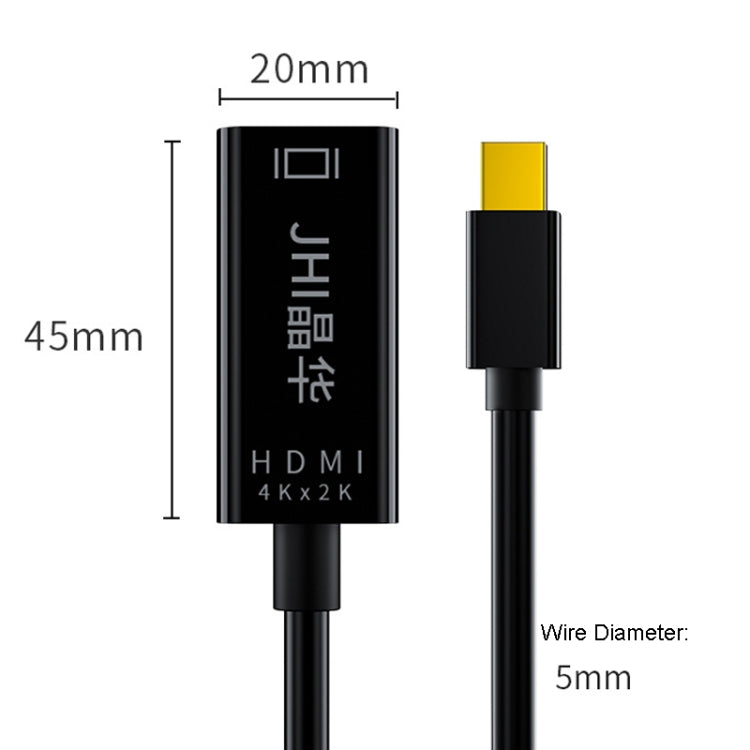 JINGHUA DP To HDMI HD Video Converter For Thunderbolt 4K Interface(4K)