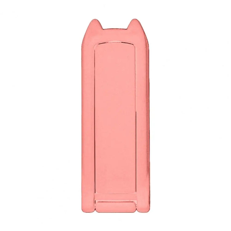ZJ001 Mini Foldable Invisible Phone / Tablet Back-mounted Holder(Pink)