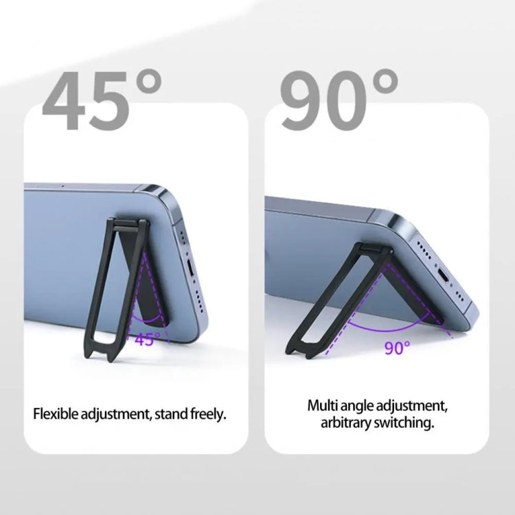 ZJ001 Mini Foldable Invisible Phone / Tablet Back-mounted Holder(Pink)