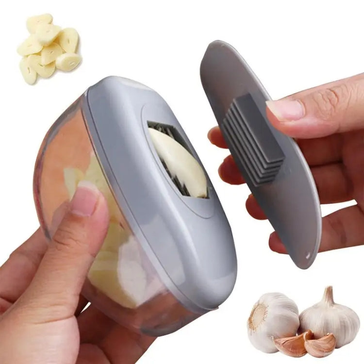 2-in-1 Manual Garlic Press Rocker Garlic Mincer Crusher