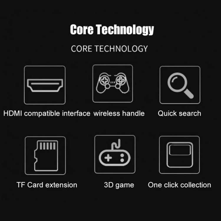 G10 GAMEBOX TV Box Dual System Wireless Android 3D Home 4K HD Game Console Support PS1 / PSP, Style: 64G 30,000+ Games (White)