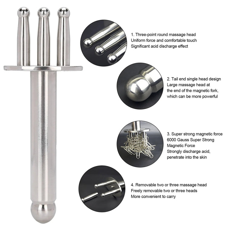 Magnetic Meridian Massage Stick Acid Draining and Lymphatic Beauty Magnetic Therapy Stick