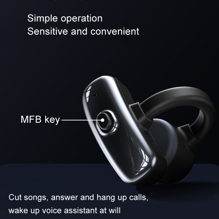 OpenBuds P2 Clip-On Bone Conduction Bluetooth Earphone Sports Music Wireless Earphone, P2
