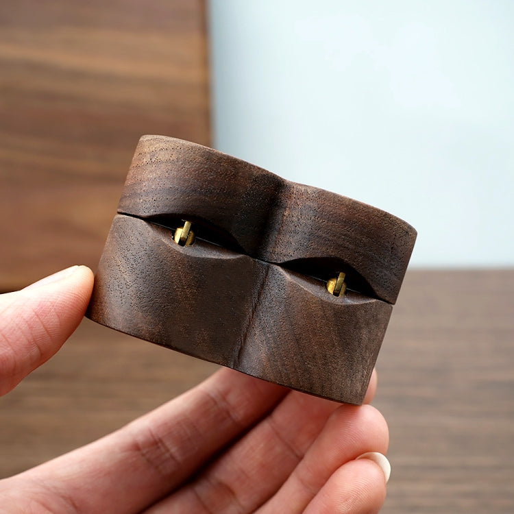 Wooden Heart Shape Ring Box Jewelry Storage Box Wedding Valentine Gift Box, Spec: RB529-C4