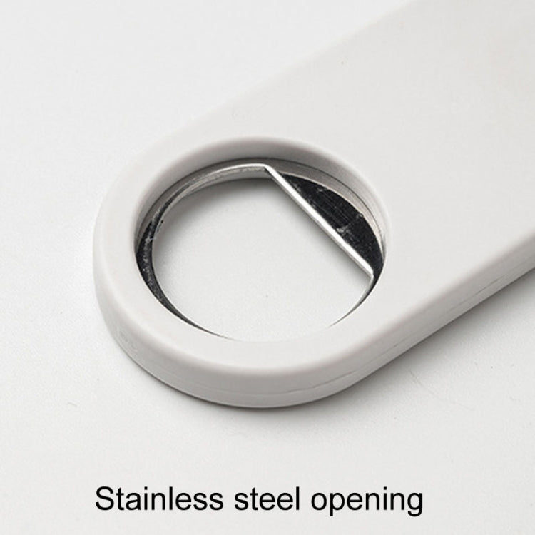 Drinks Soda Magnetic Bottle Opener Household Beverage Starter Beer Driver(White)