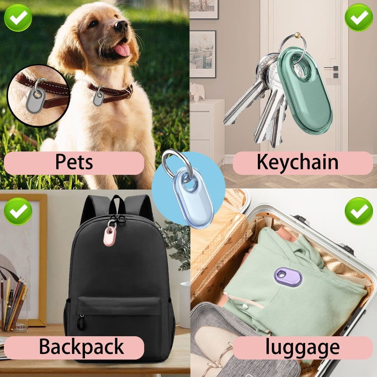 For Samsung Galaxy SmartTag 2 Keychain All Inclusive IP68 Waterproof Protective Case