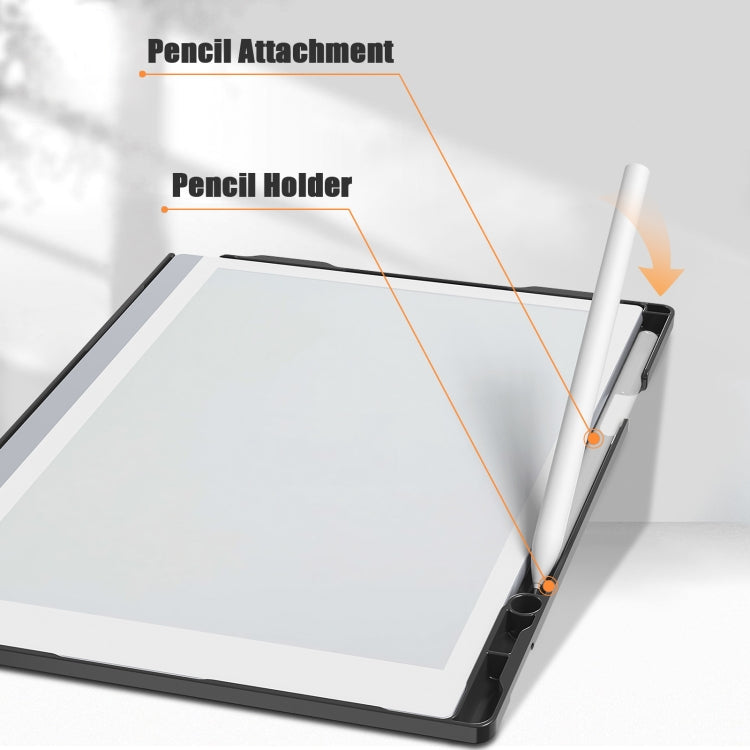 For ReMarkable 2 10.3 Inch 2020 Paper Tablet Case Slim Lightweight Folding Book Folio Cover(Black)