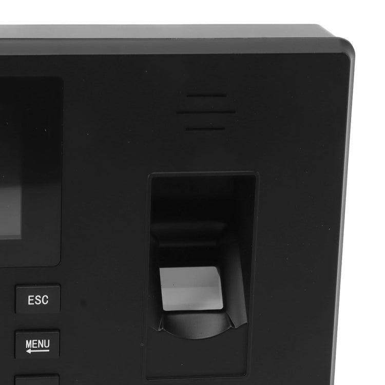 Fingerprint Recognition Voice Broadcast Smart Report Generation Attendance Machine, Model: Black UK Plug