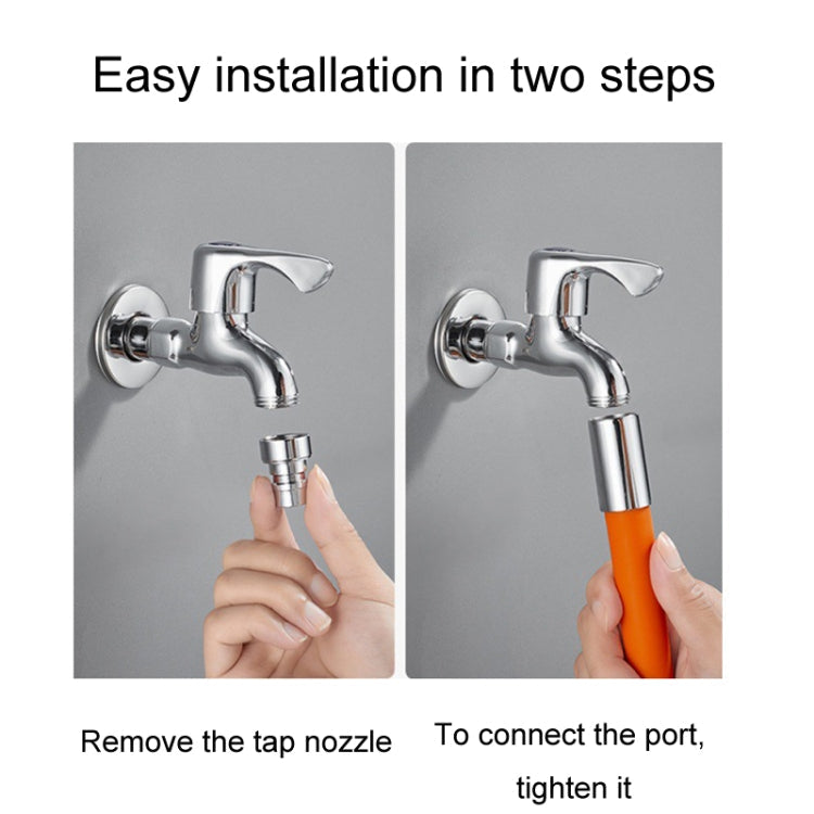 Faucet Splash-proof Universal Bending Shaping Extension Tube, Length: 20cm