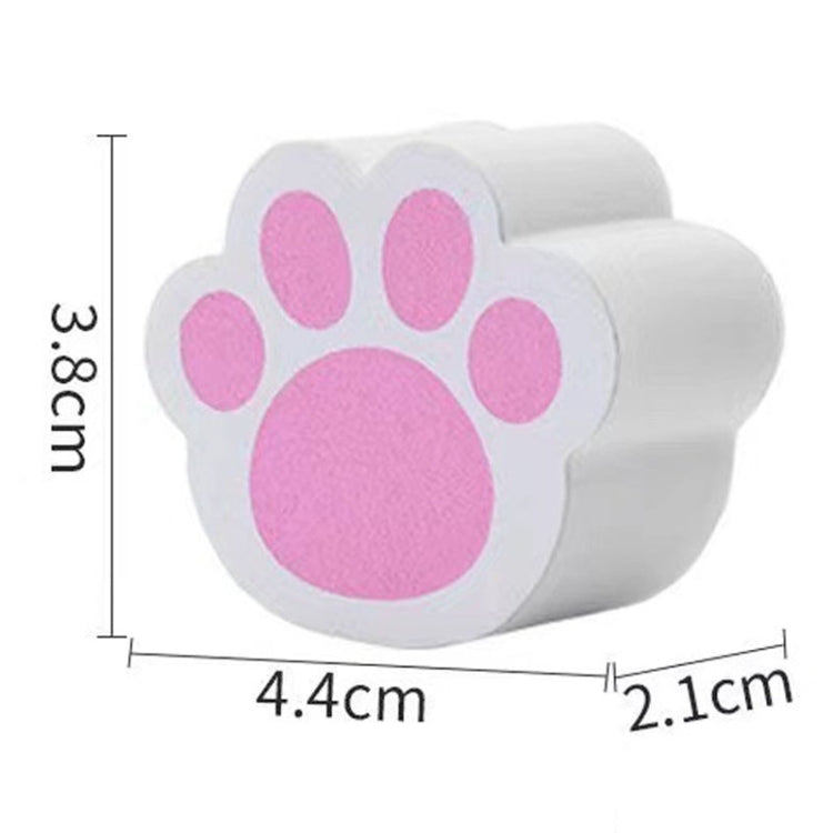 Bathroom Glass Mirror Stain Removal Watermark Sponge Rub Faucet Descaling Cleaning Tool(Pink)