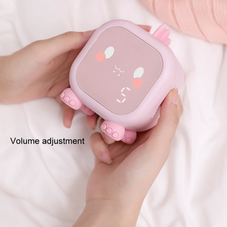Dinosaur Kids Alarm Clock Electronic Clock Multifunctional Chime Small Alarm Clock(Pink)
