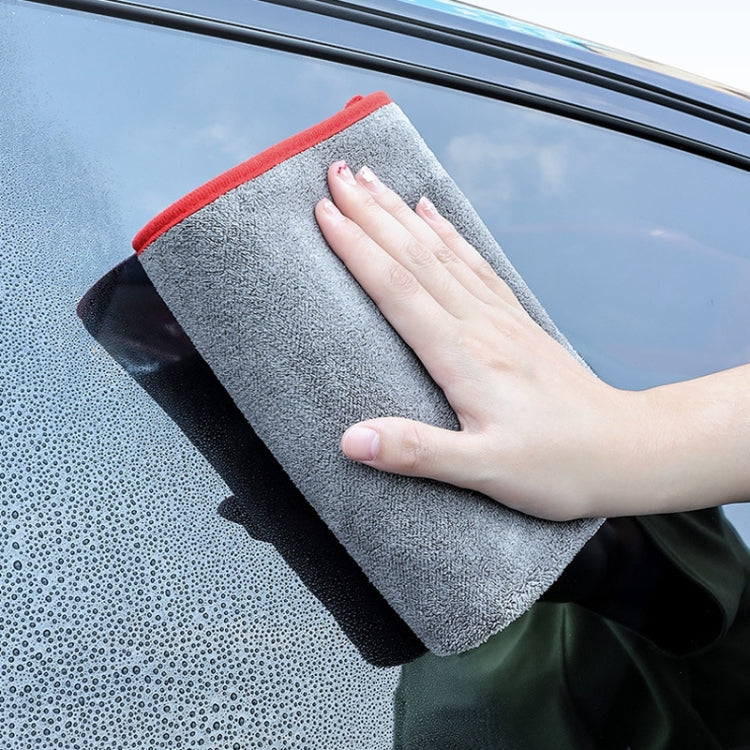 SUITU ST-9007 Double-Sided Auto Washing Towel Wiping Cloth Car Interior Absorbent Fiber Wipes, Size: 40 x 40cm