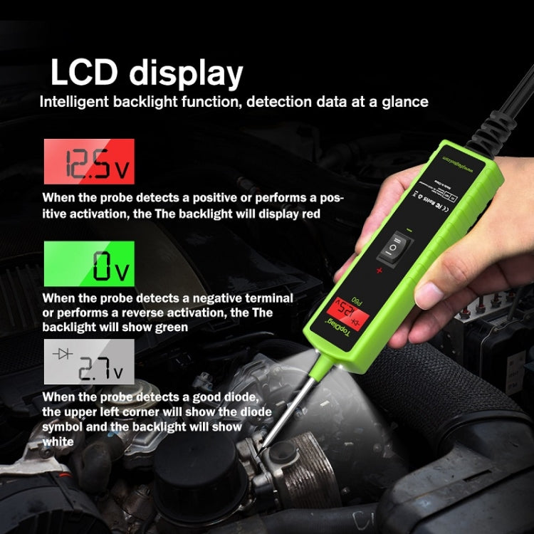 JDiag 6-30V Voltage Detector Automotive Power Circuit Diagnostic Diode, P60