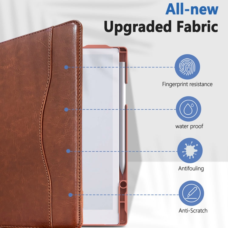 For ReMarkable 2 10.3 Inch 2020 Paper Tablet Case 360 Degree Rotating Stand Cover with Pencil Holder(Brown)