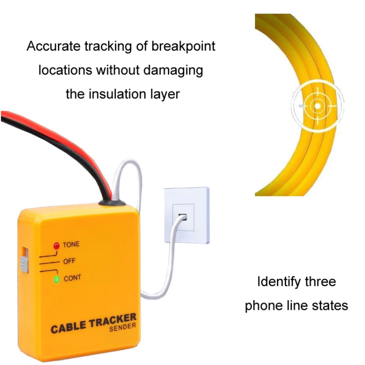 Multifunctional Anti-Interference Network Cable Telephone Line Finder, RJ11
