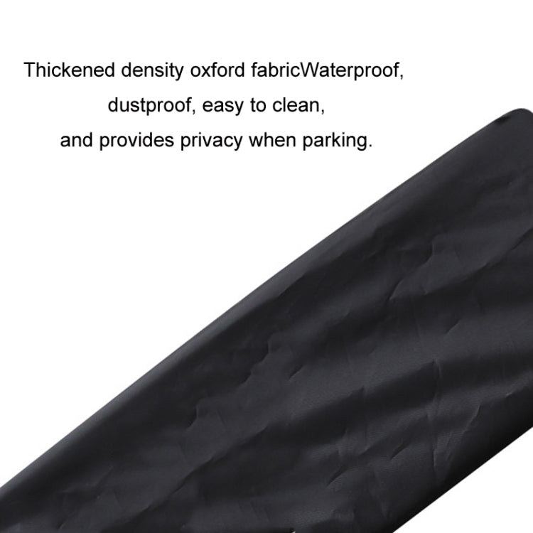 Waterproof Licence Plate Covers Oxford Cloth 1 Pair