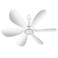 USB Home Dormitory Mute High Wind Power Mini Fan Six Blade Small Ceiling Fan, Style: Single Fan