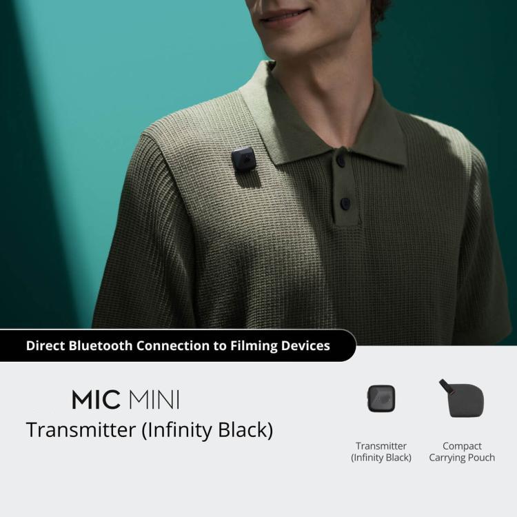 Original Transmitter For DJI Mic Mini, Transmitter(Black), Transmitter(White)