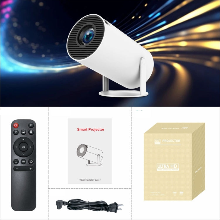 HY300 PRO Smart Projector Android 11.0 System 120 Lumen Portable Projector(UK Plug)