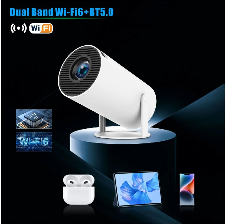 HY300 PRO Smart Projector Android 11.0 System 120 Lumen Portable Projector(UK Plug)