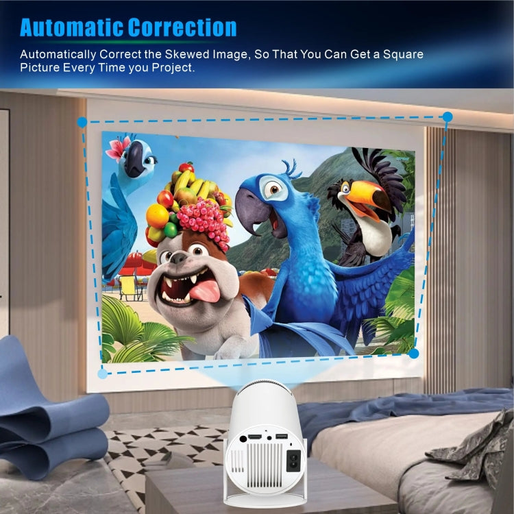 HY300 PRO Smart Projector Android 11.0 System 120 Lumen Portable Projector(UK Plug)