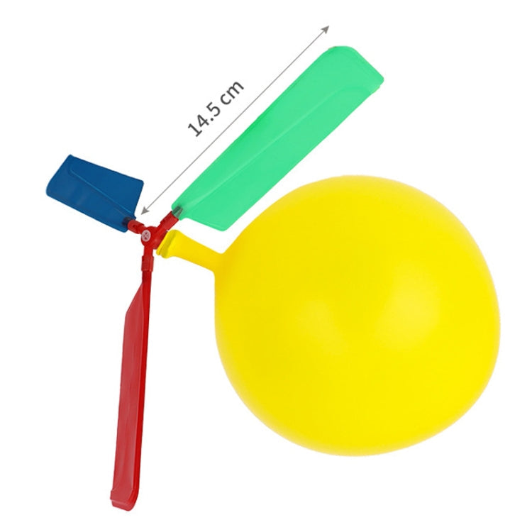 Homemade Propeller Balloon Helicopter Pupils Manual DIY Science Technology Invention Toy, DIY Propeller Balloon Helicopter