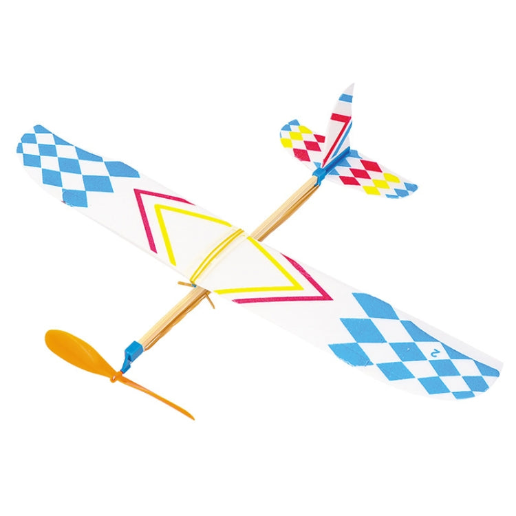 Rubber Bands Power Airplane Model DIY Technology Small Craft Children Science Experiment Class Puzzle Toy, Rubber Bands Power Airplane Model