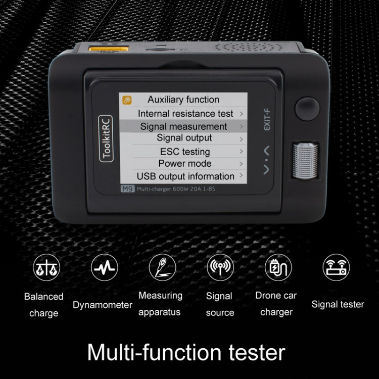 ToolkitRC M9 600W Airplane Li-Po Battery Balance Charger With Voice Function, M9