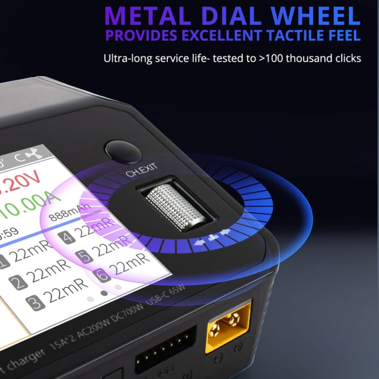 ToolkitRC M6DAC Dual Way Aeromodelling Drone Li-Po Battery Balance Charger, M6DAC