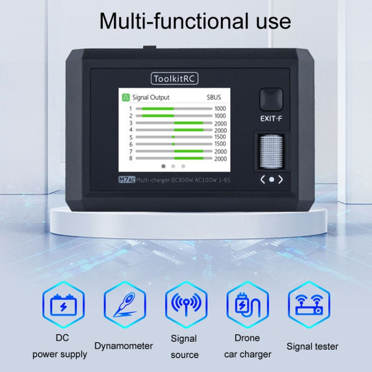 ToolkitRC M7AC Airplane And Car Model Li-Po Battery Balance Charger, M7AC