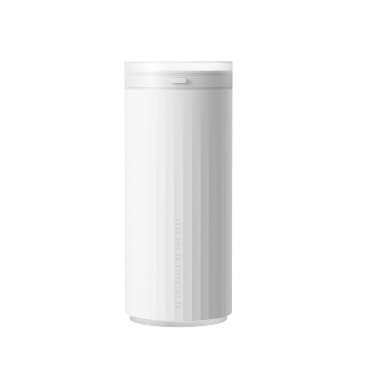 JisuLife HU16 Desktop Dual Mist Ports Humidifier, White Rechargeable, White Plug-in